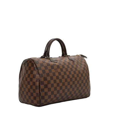 Sold at Auction: Louis Vuitton, LOUIS VUITTON Handtasche SPEEDY 35, Koll.  2009.