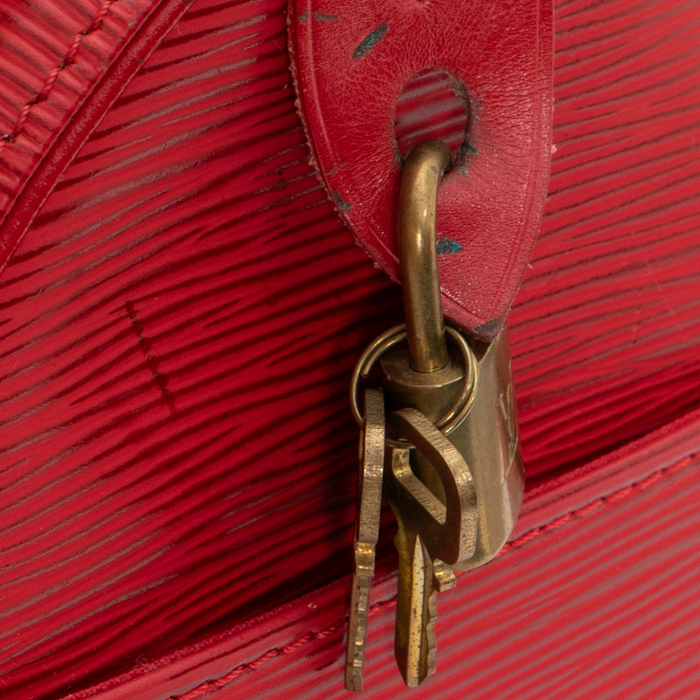 Louis Vuitton Red Epi Speedy Doctor Bag 30cm – I MISS YOU VINTAGE