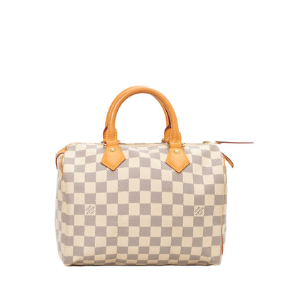 Women's Bags frame, Etro Damier Azur Canvas Speedy 35 Bag, IetpShops