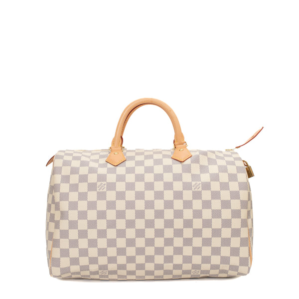 Speedy 35 Damier Azur Canvas  Handbags  LOUIS VUITTON