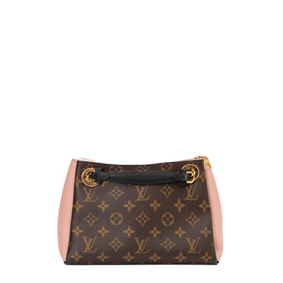 USED Louis Vuitton Black Electric Epi Leather Sevigne PM Bag AUTHENTIC