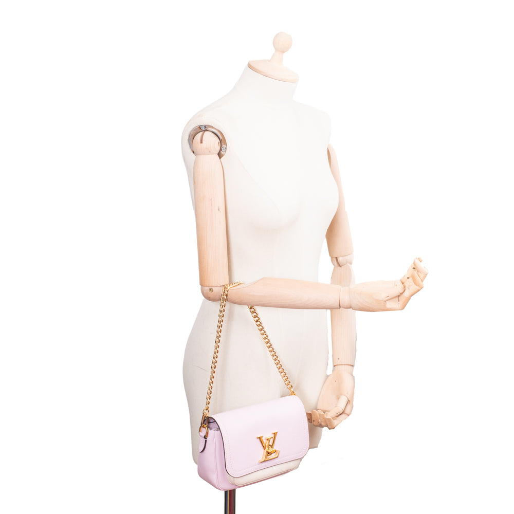 Lockit bag in pink leather Louis Vuitton - Second Hand / Used – Vintega