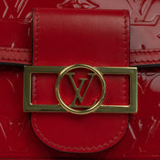 Dauphine bag in bordeaux leather Louis Vuitton - Second Hand