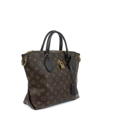 Flower tote handbag Louis Vuitton Brown in Cotton - 31935809