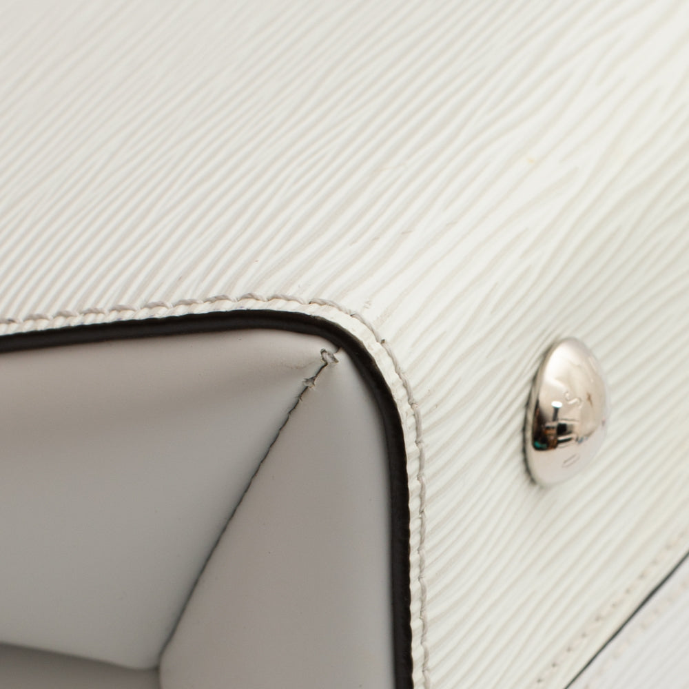 Sac Grenelle en cuir épi blanc Louis Vuitton - Seconde Main / Occasion –  Vintega