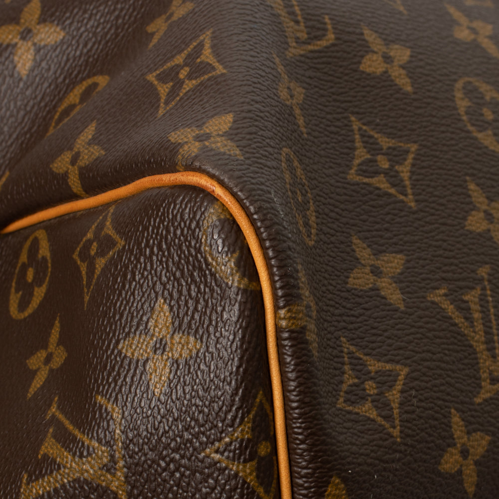Keepall 60 Vintage bag in brown monogram canvas Louis Vuitton - Second Hand  / Used – Vintega