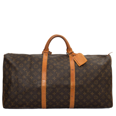 Louis Vuitton Epi Leather Keepall 55 Travel Bag – Timeless Vintage
