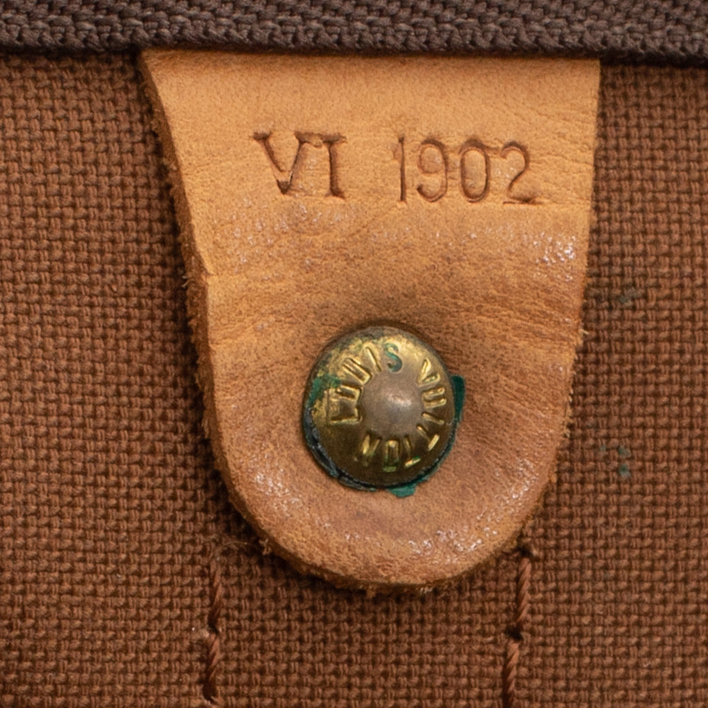Louis Vuitton keepall 55 Monogram shoulder strap - VI1902 Brown