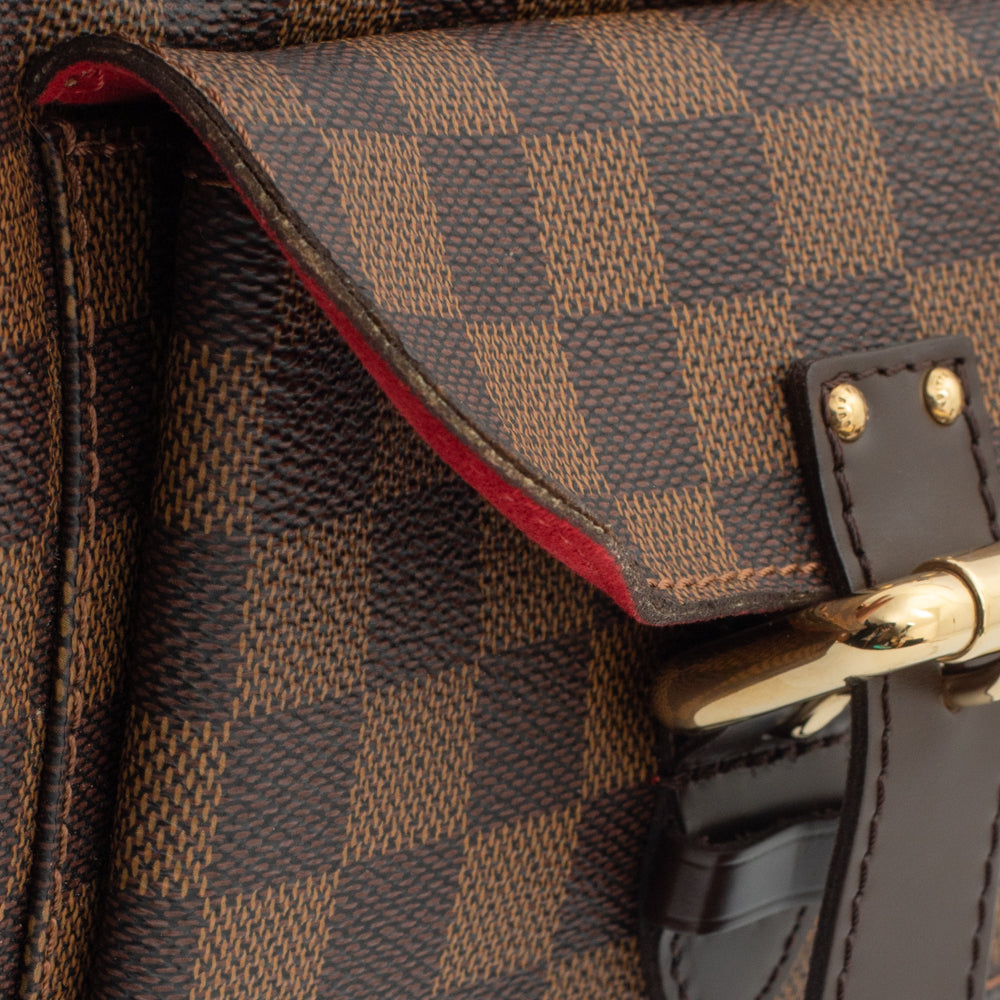 Louis Vuitton Knightsbridge Damier Ebene Canvas Bag – Poshbag Boutique