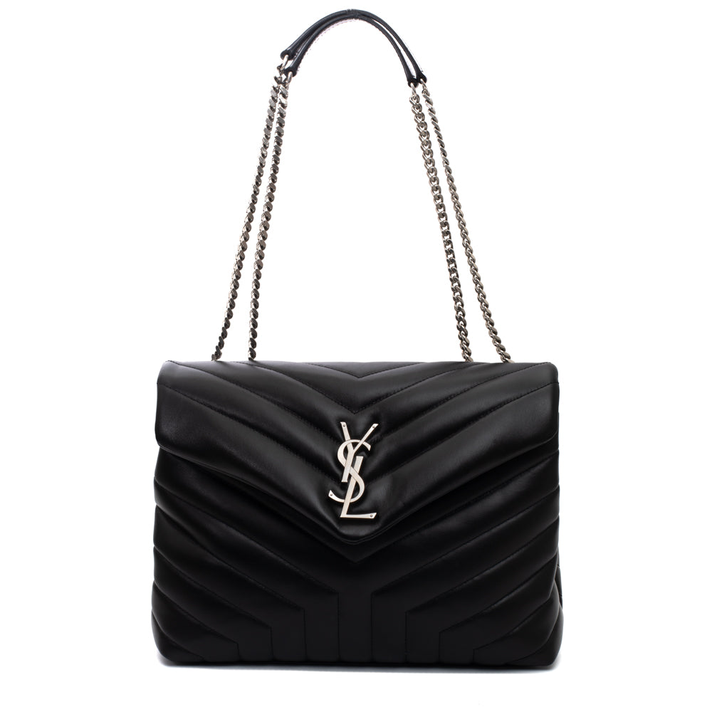 Saint laurent loulou medium clearance quilted leather shoulder bag