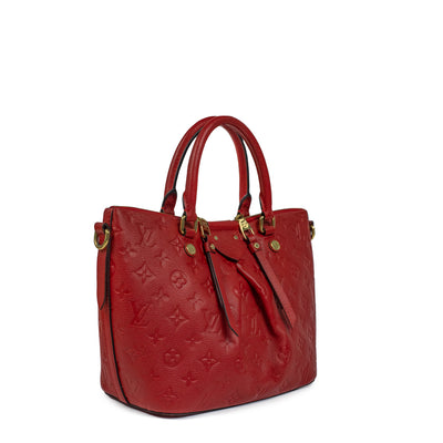 Mazarine Pm bag in bordeaux leather Louis Vuitton - Second Hand