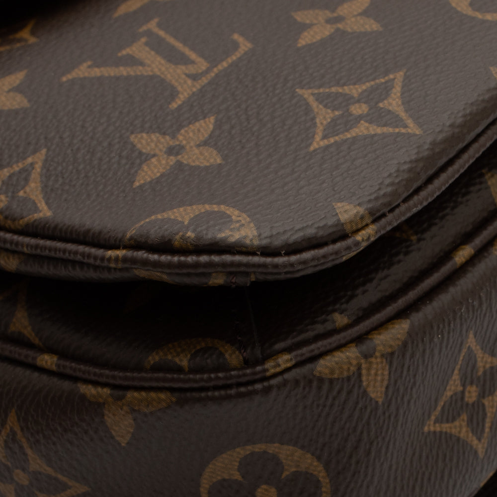 Pochette Metis bag in brown monogram canvas Louis Vuitton - Second Hand /  Used – Vintega