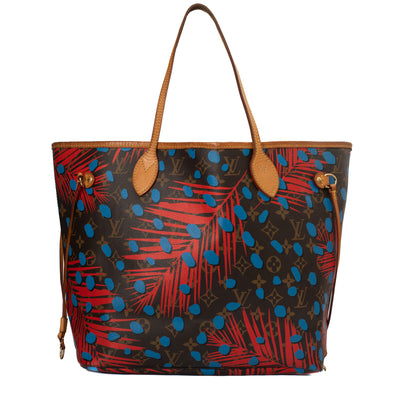 Louis Vuitton Jungle Dots Neverfull Tote Bag