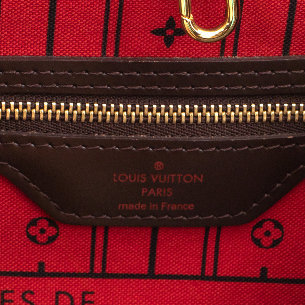 Sac Neverfull PM en cuir épi bordeaux Louis Vuitton - Seconde Main /  Occasion – Vintega