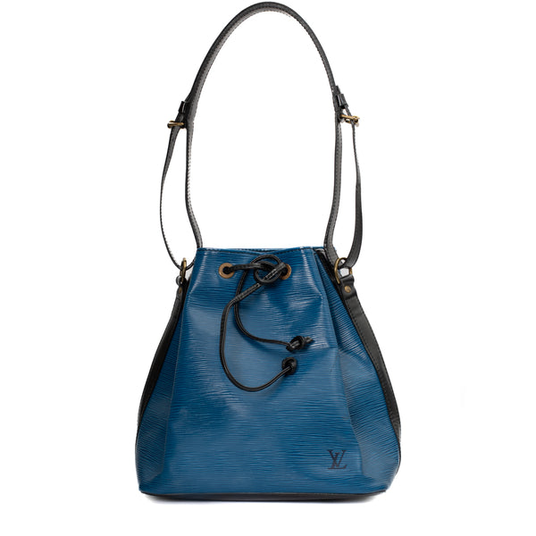 Louis Vuitton Vintage - Epi Noe Bucket Bag - Blue - Epi Leather Bucket Bag  - Luxury High Quality