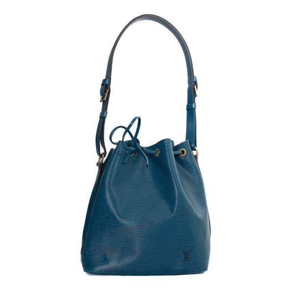 LOUIS VUITTON Vintage 1995 Blue Epi Leather Noe Bag ref.190920