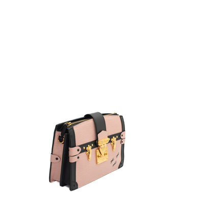 Petite malle souple leather handbag Louis Vuitton Brown in Leather -  32070299