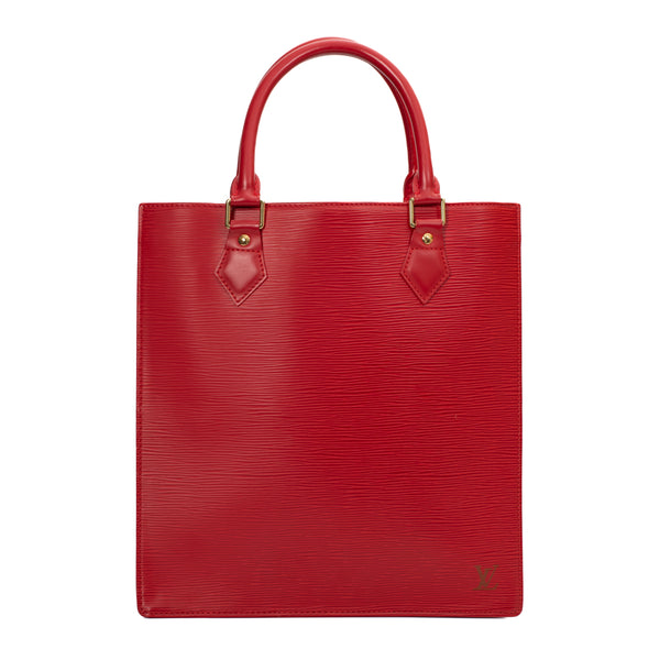 Louis Vuitton Vintage Flat Bag in red epi leather - Second Hand