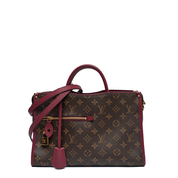 Popincourt bag in brown monogram canvas Louis Vuitton - Second Hand / Used  – Vintega