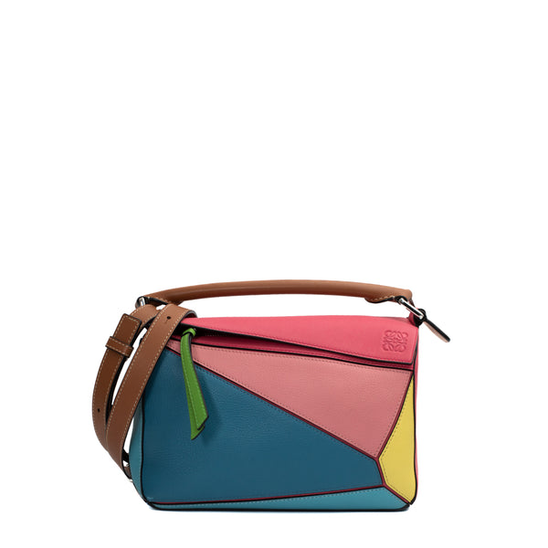 Puzzle Small bag in multicolor leather Loewe - Second Hand / Used – Vintega