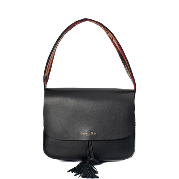 Black Dior Diorodeo Flap Crossbody BAg – Designer Revival