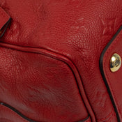 Sac Speedy 25 en cuir empreinte rouge Louis Vuitton - Seconde Main /  Occasion – Vintega