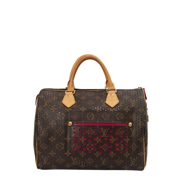 Louis Vuitton Perforated Handbags