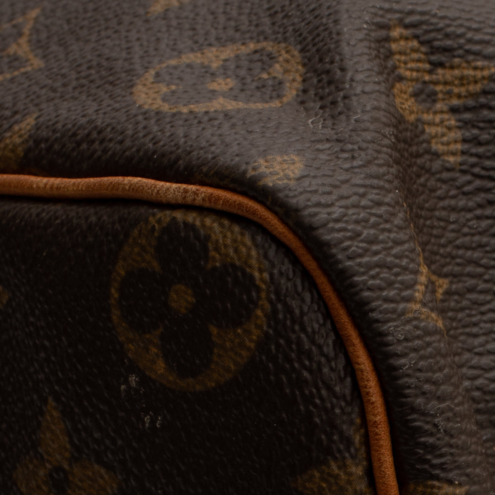 Speedy 40 Vintage bag in brown monogram canvas Louis Vuitton - Second Hand  / Used – Vintega