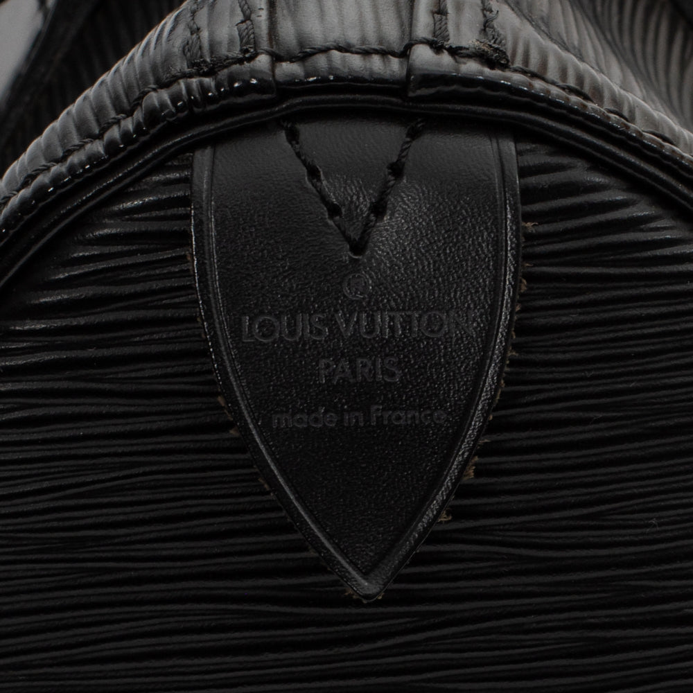 LOUIS VUITTON Speedy 25 dark brown empreinte embossed leather - VALOIS  VINTAGE PARIS