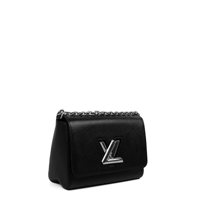 Louis Vuitton Rare Black Night LV Twist Pochette 53l26a