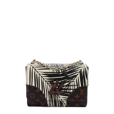 Louis Vuitton Twist Chain Wallet in Palm Print Leather and