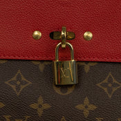 Louis Vuitton Venus Handbag Monogram Canvas and Python Brown 2285561